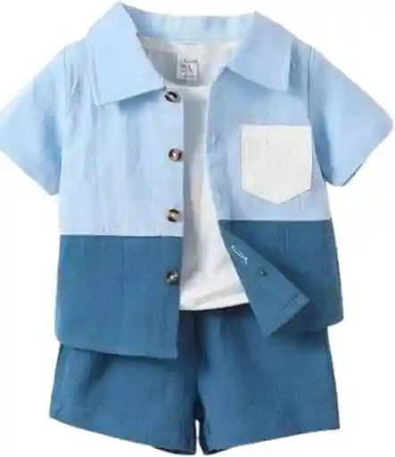 URBAN OX Stylish Boys Co Ords Printed Dress Set